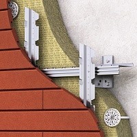 "В зацеп", Вертикально-горизонтальная подсистема, фасадная черепица