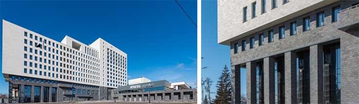 Объекты в процессе завершения строительства : г. Красноярск, офисное здание «РусГидро» Объекты в процессе завершения строительства : г. Красноярск, офисное здание «РусГидро»