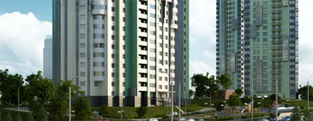 Объекты в процессе монтажа: ЖК «Копылова», Красноярск Объекты в процессе монтажа: ЖК «Копылова», Красноярск