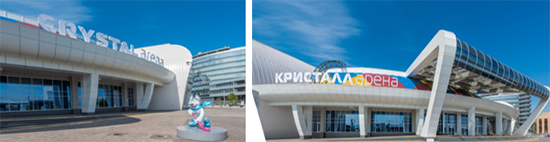 Объекты завершенного строительства: проведена фотосессия ледового дворца «Кристалл арена», Красноярск Объекты завершенного строительства: проведена фотосессия ледового дворца «Кристалл арена», Красноярск