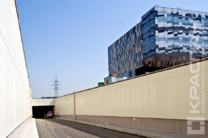 Автодорожный тоннель на подъезде к международной школе управления "Сколково", Москва